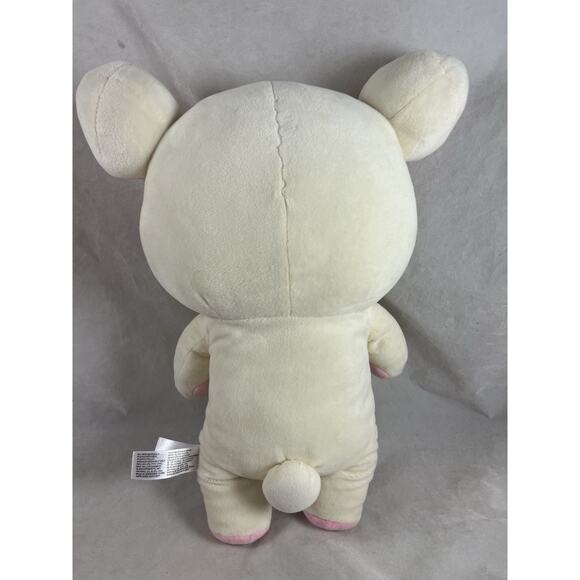 San-X Rilakkuma Korilakkuma Soft Stuffed Bear in Sleeping Bag Pink Kawaii - Picture 5 of 9